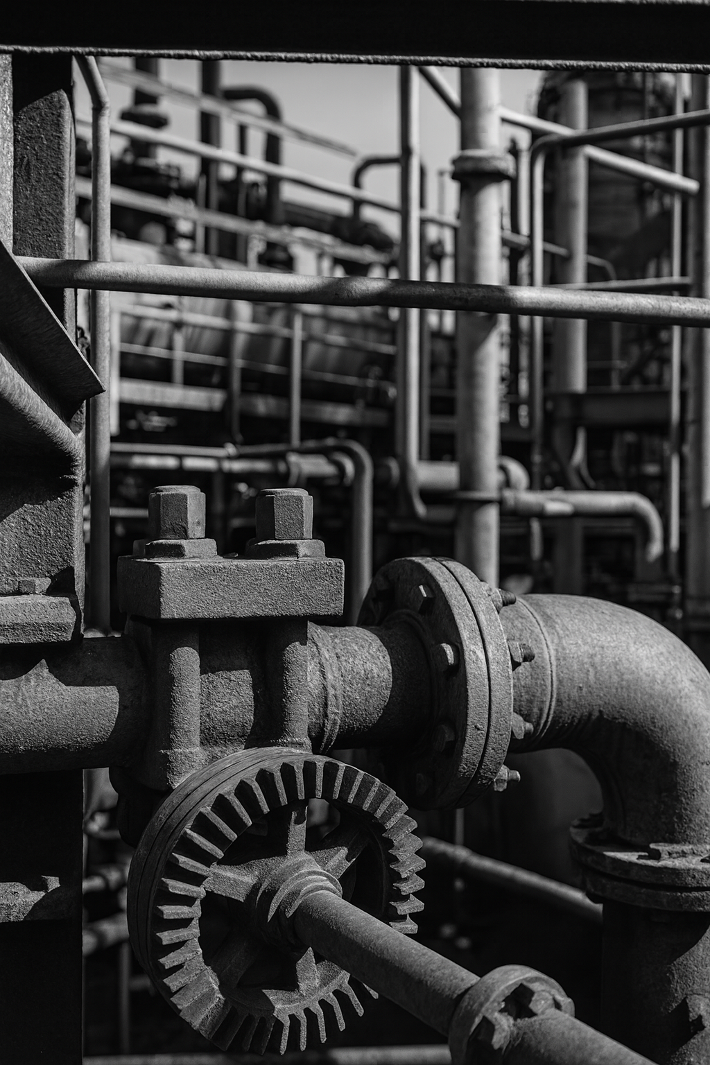 A technician holding a critical industrial component.